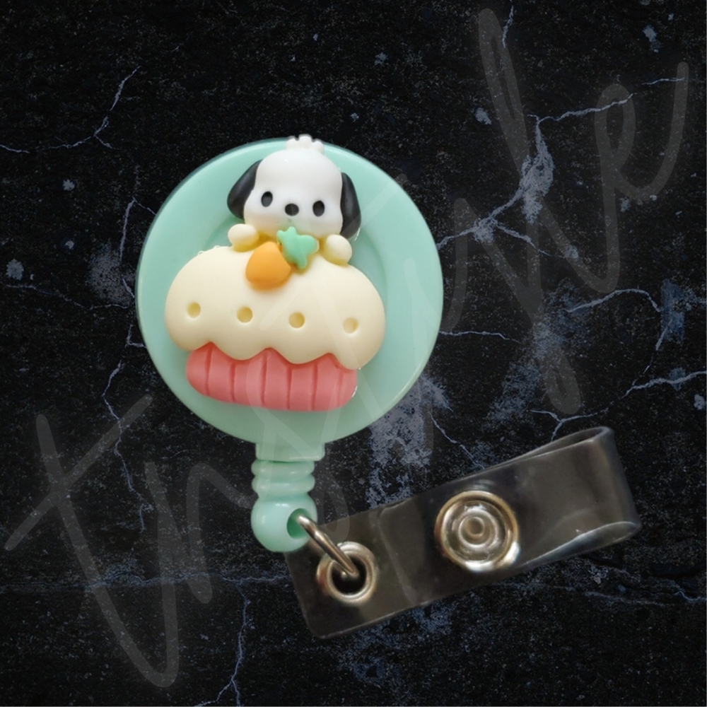 ⭐️4/$20⭐ Pochacco Badge Reel